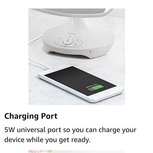 IHome Reflect Mirror, Bluetooth Speaker, LED Lights Adjustable Vanity Mirror - Picture 12 of 16